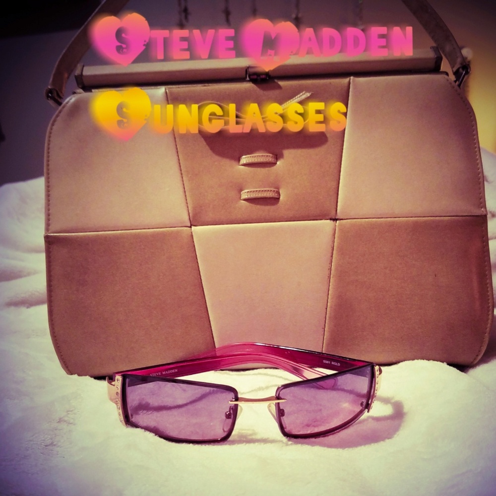 Rose Gold Steve Madden Sunglasses